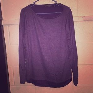 Land's End long sleeve purple tee-shirt